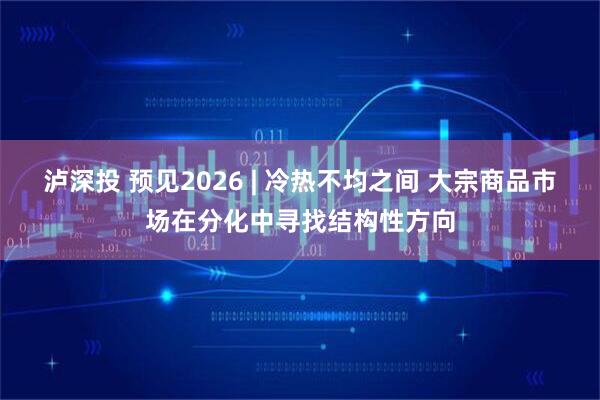 泸深投 预见2026 | 冷热不均之间 大宗商品市场在分化中寻找结构性方向